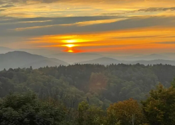 Traumblick Bayerischer Wald, Pool&sauna, Getränke, Klimaanlage Apartment