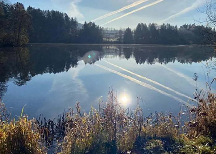 Traumblick Bayerischer Wald, Pool&sauna, Getränke, Klimaanlage *