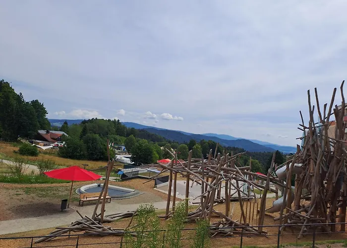 Traumblick Bayerischer Wald, Pool&sauna, Getränke, Klimaanlage Apartment Freyung